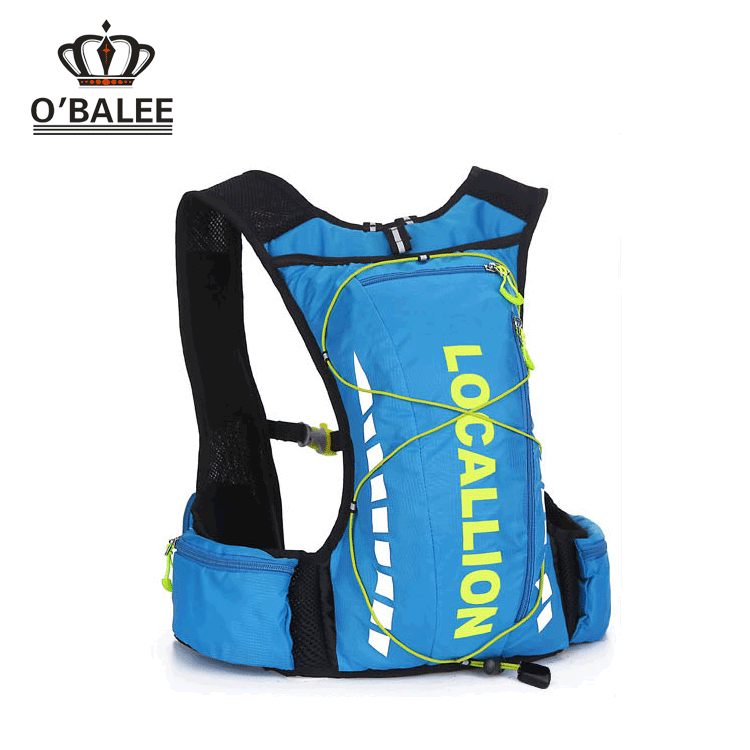 Running hydration pack with 2L water bladder perfect for cycling running hiking or biking
