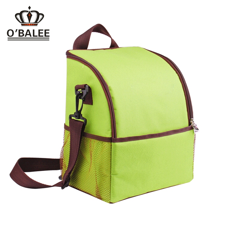 Hot sale wholesale custom waterproof black promotional thermal insulated tote lunch food cooler