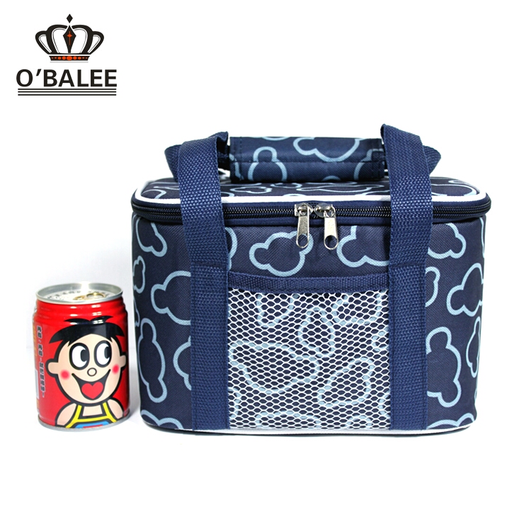 Custom Plush thermal wine bag, insulation bag, outdoor fitness cooler bag