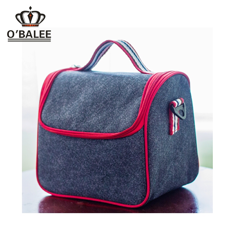 promotional custom wholesale logo print insulated polyester cooler bag insulated for frozen food