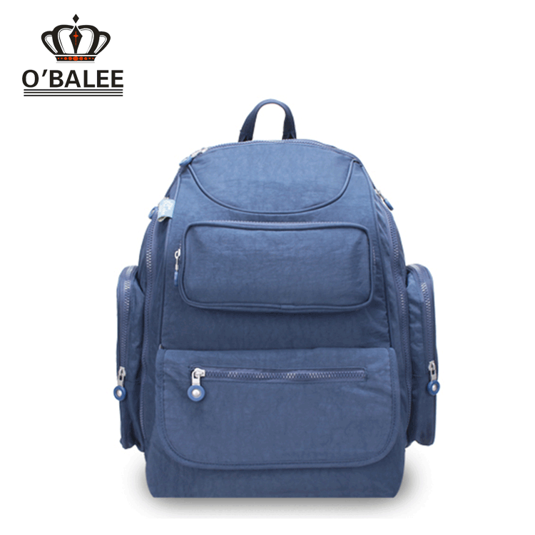 Multi-compartment waterproof mummy diaper bag backpack baby