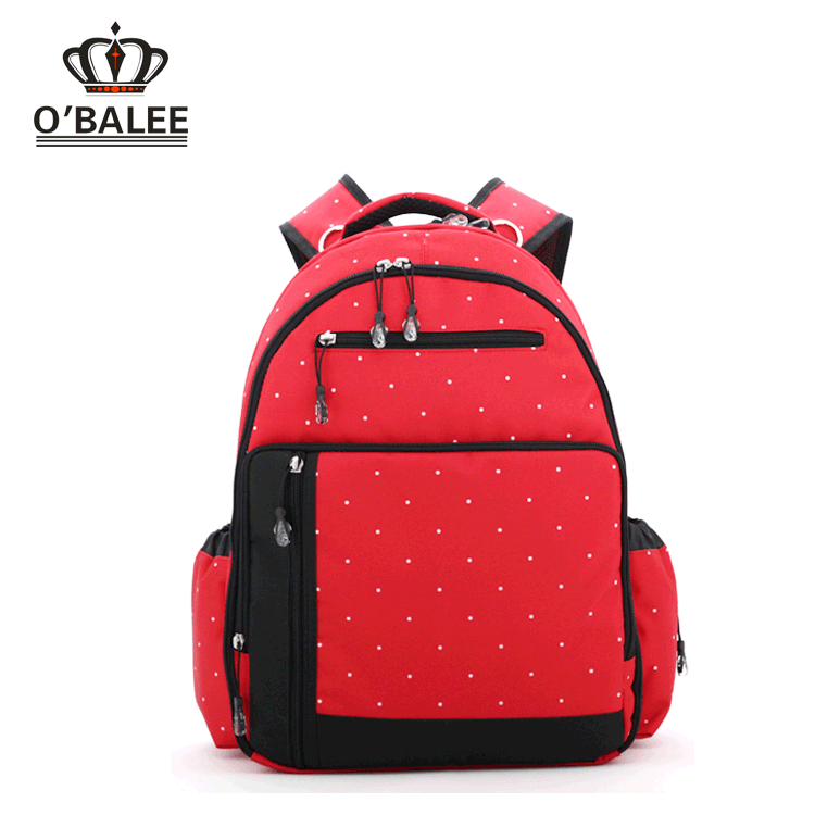 New fashion multifunctional mummy bag backpack/baby diaper bag