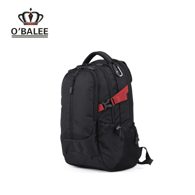 Wholesale customized Sandoo laptop bags, black laptop backpack