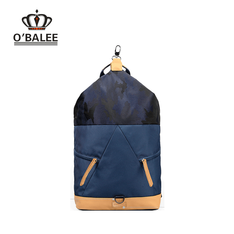 Hot selling men flat back packs for Ipad backpack with several pockets