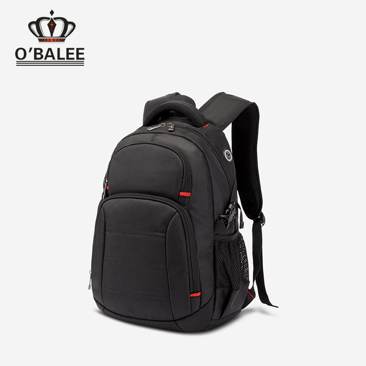 wholesale polyester college 15.6 Inch usb backpack for laptop
