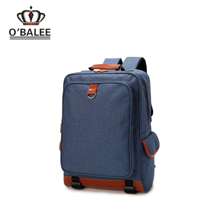 Wholesale hot design durable canvas knapsack, korean style rucksack
