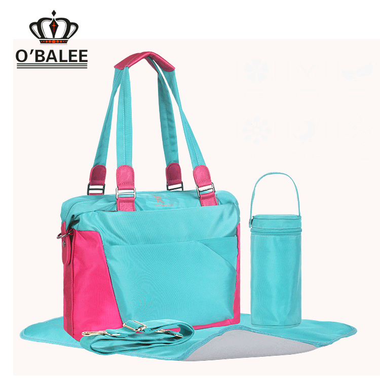 fashion mommy baby changing bag, mummy bag