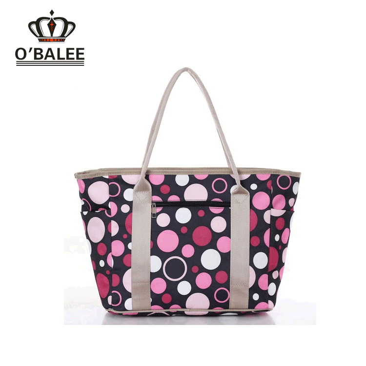 Young mommy fashion baby diaper bag, high quality nappy bag