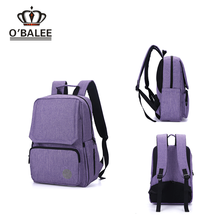 Hot sale high quality microfible mummy backpack, diaper backpack