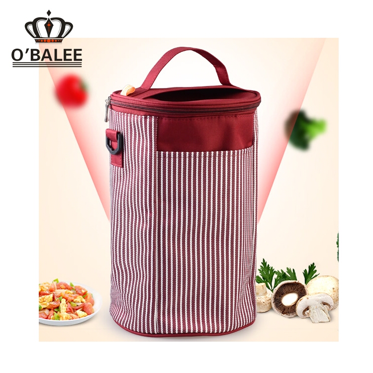 insulated sports cooler tote, large round cooler bag