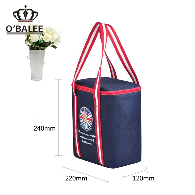 alibaba navy fashion picnic cooling pouch, insulated lunch cooler bag