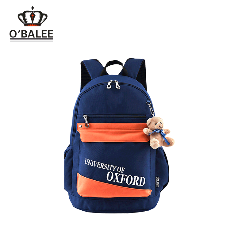 sandoo wholesale new design thickened waterproof middle school bag