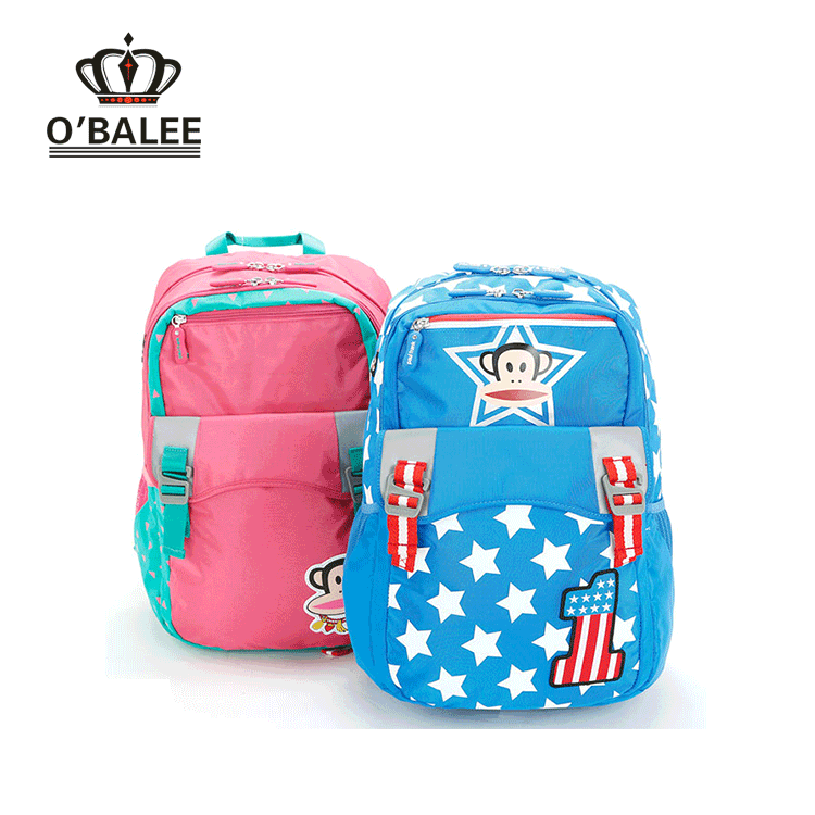 cartoon children school backpack with lunch bag set ,children backpack