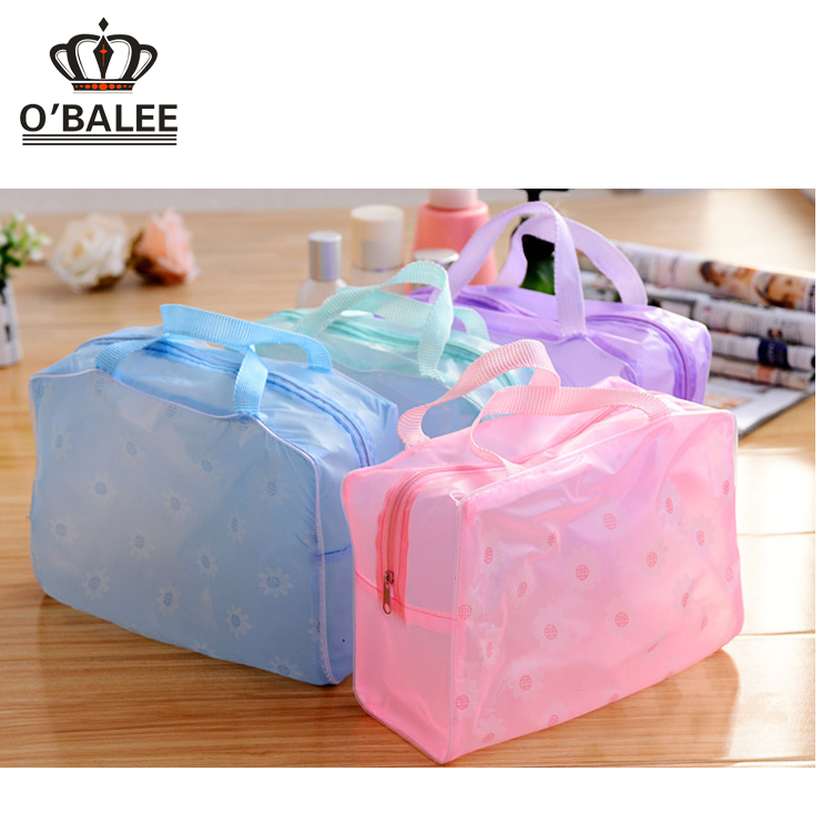 wholesale AVON audit factory new design pvc cosmetic handbag