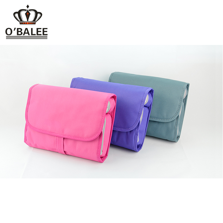 Wholesale detachable hanging travel toiletry bag, men toothbrush tooth
