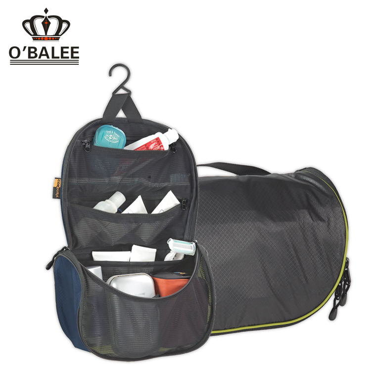 Hot sale fashion soft material makeup grey organizer