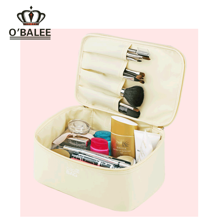 makeup storage bag, fashion girls cotton cosmetic bag