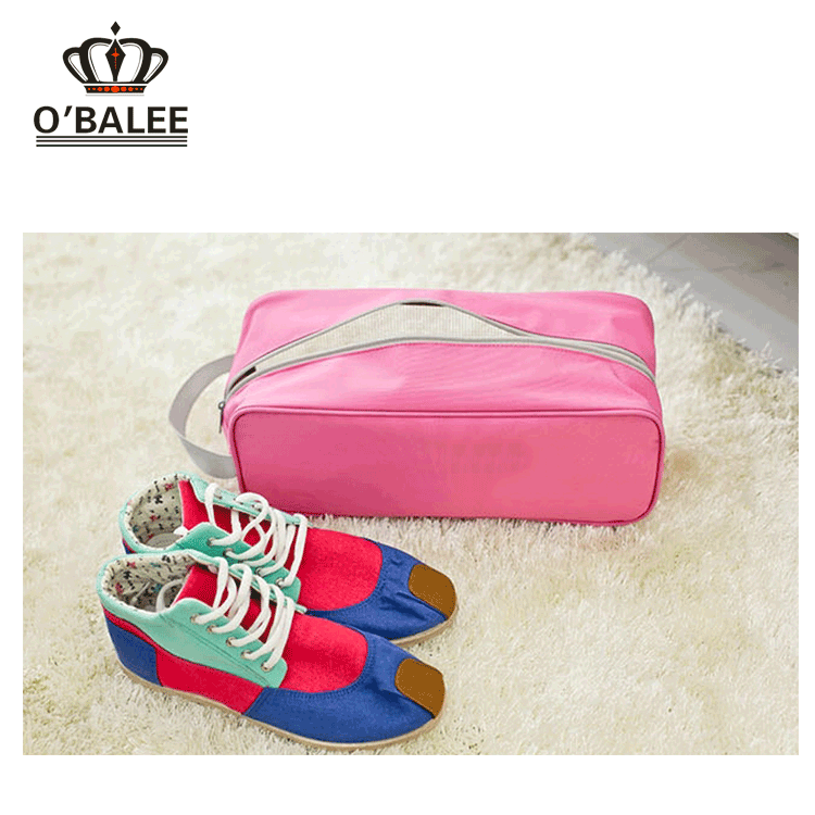 China manufacturer wholesale polyester shoe bag, shoe storage bag