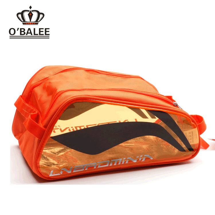 new design dance travel shoe bag with clear PVC