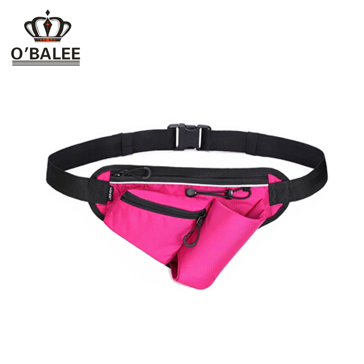 China hiking sport fanny bag, bottle holder waist fanny packs