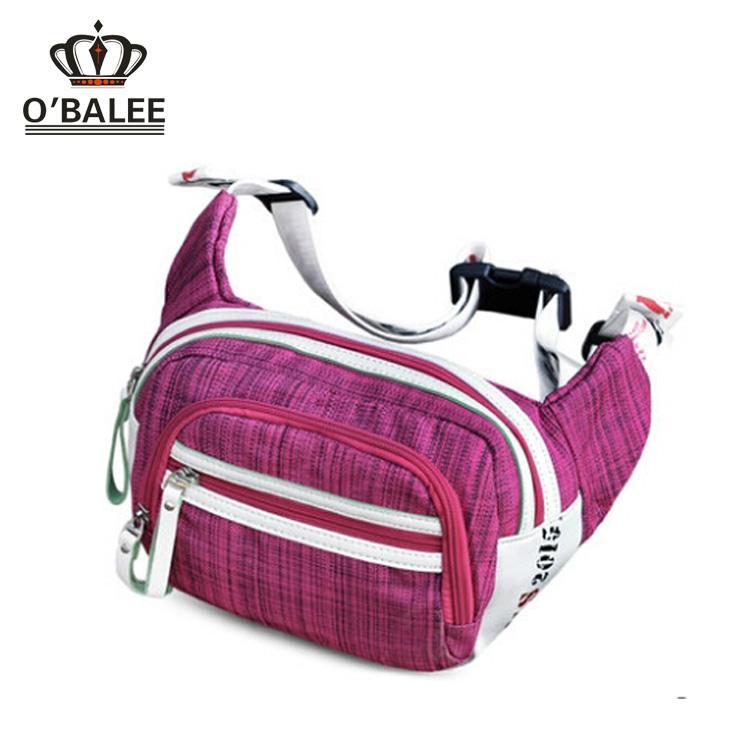New design unisex belt waist bag, fashionable men fanny pack bags