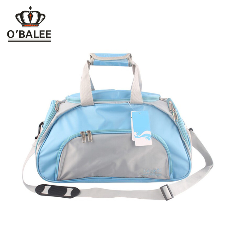 New arrival custom snowflake Weekender Duffel Bag (separating dry space from moist space)