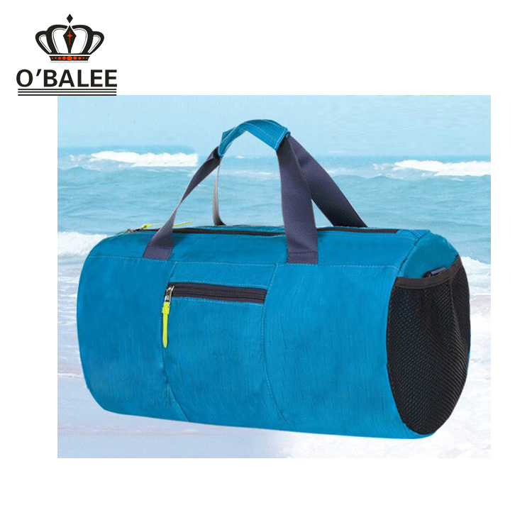 New creative duffel bag with abrasion resistant Hypalon patch over magnets