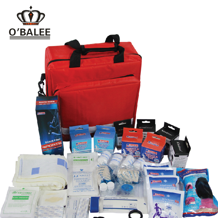 Custom small lightweight first aid kit medical bag for travel, hiking, camping