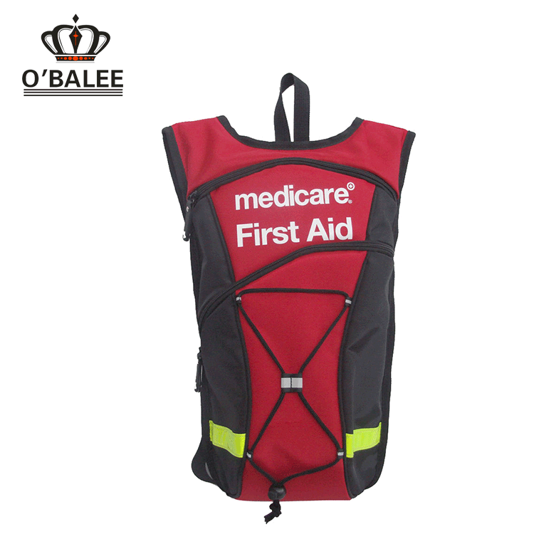 Wholesale Manufacture CE FDA approved oem promotional first aid backpacks