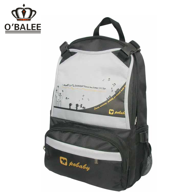 Custom Fashion Printed Color Life Laptop High School Bags Backpack