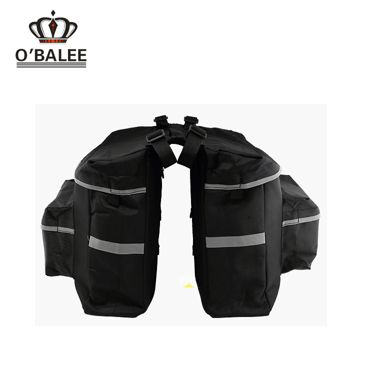 Bicycle Grocery Pannier Cycling Rack Basket Bike Rear Bag