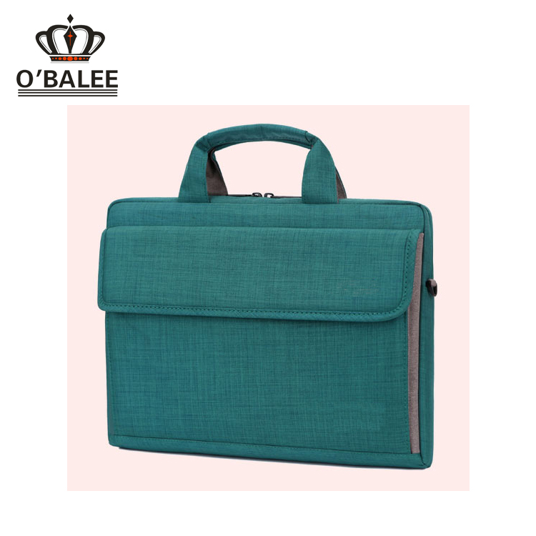 New fashion gentle young men high quality shoulder school laptop book bag nylon messenger bag