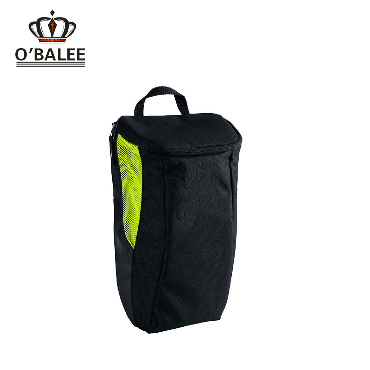 OEM Foldable Solid Adult Cheap Zipper Polyester Hanger Travel Shoe Bag