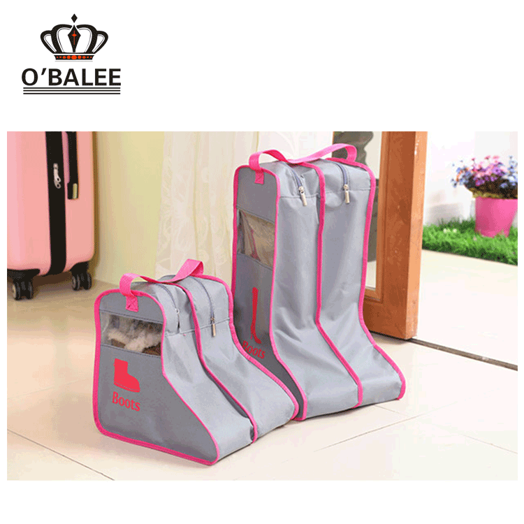 Custom Printed Logo Winter Shoes Storage Bag For Boots