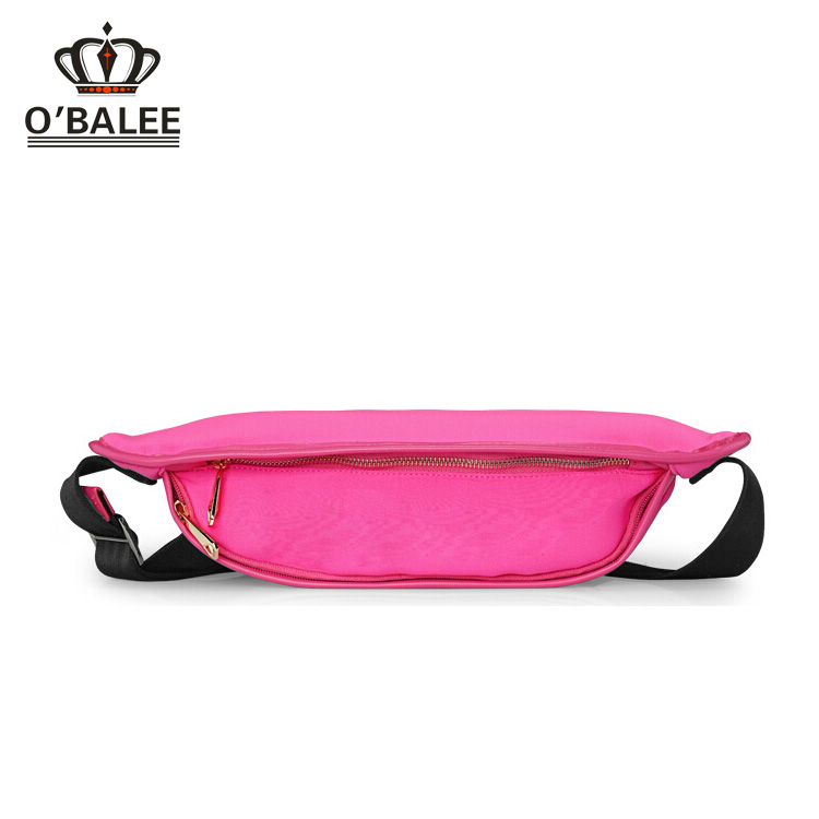 Hot Sale Zipper Closure Waterproof Sports Waist Bag
