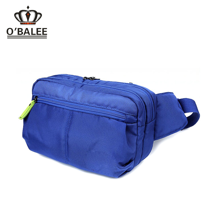 Manufacturer wholesale Nylon Running or Cycling Sport Waist Bag for Woman and Man