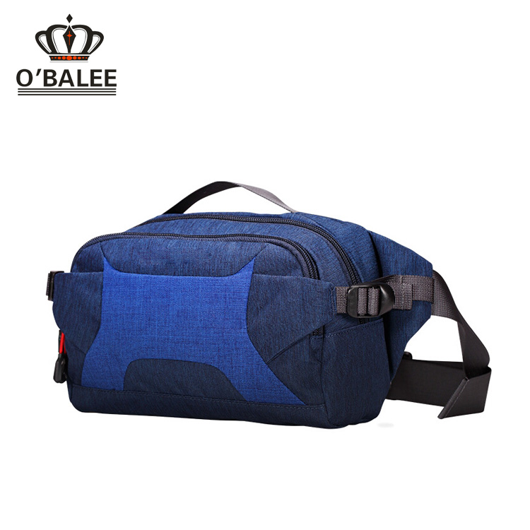 Never Out Of Style Classical Black Color Multifunction Waist Bag
