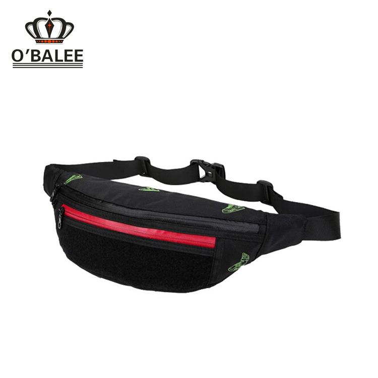 Hot sale fanny pack, Sport Waist bag with waterproof zipper