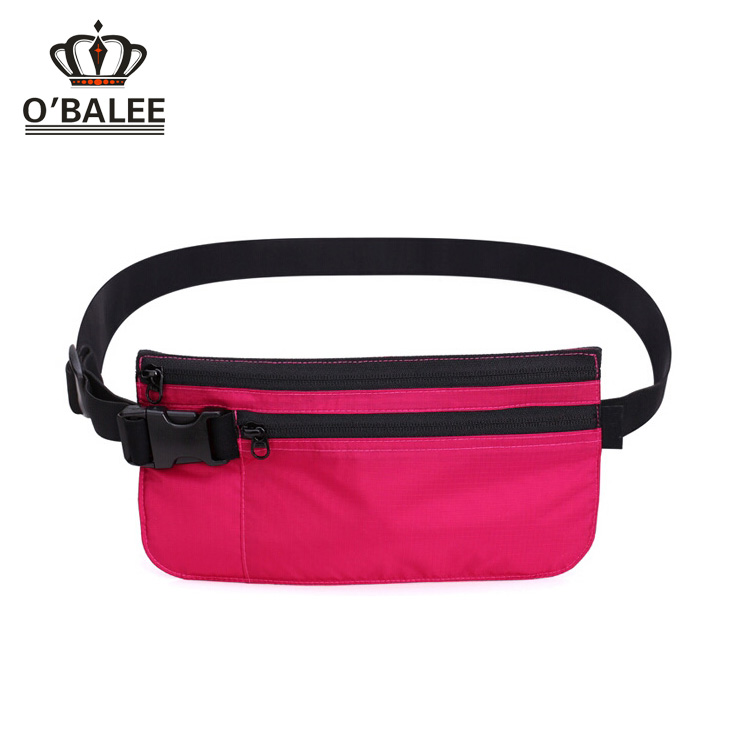 Waterproof elastic running pouch belt and Fitness Workout Belt waist bag