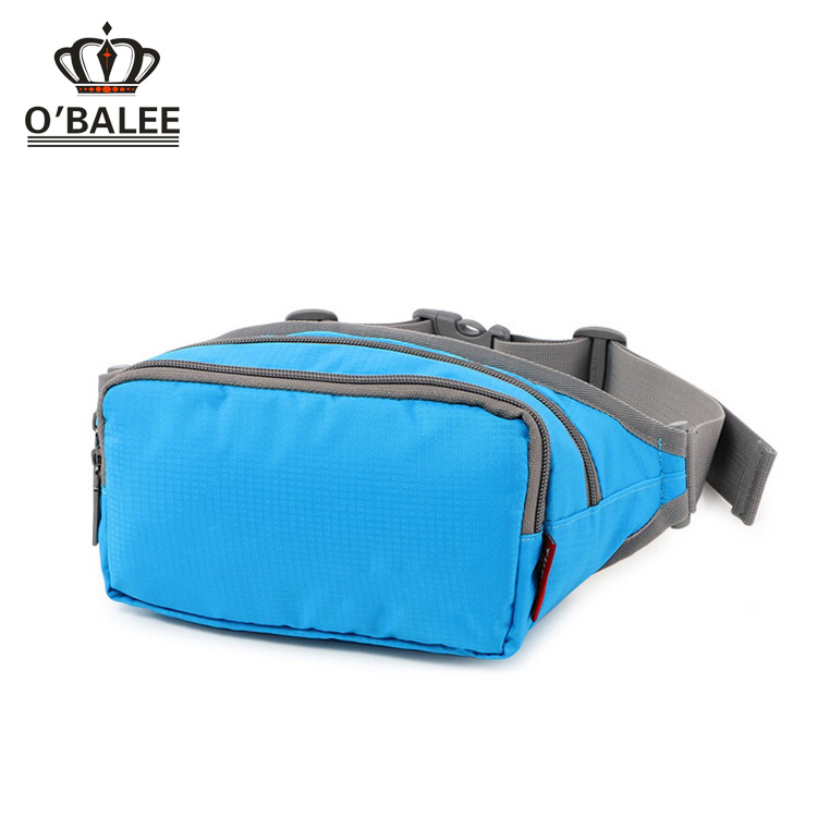 Nylon Fanny Pack, Waist Bag or Belt Bag Great for Travel or Everyday use