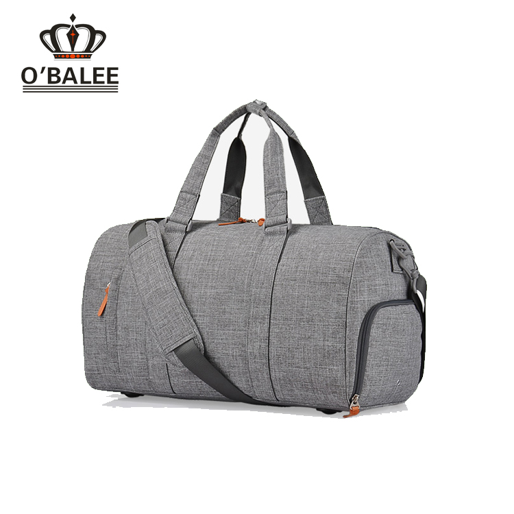 New design fashion gym duffel bag, custom promotional sports bag