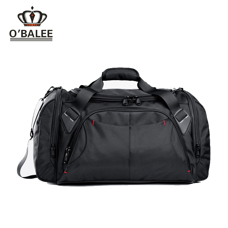 red outdoor sports portable travel duffel bags
