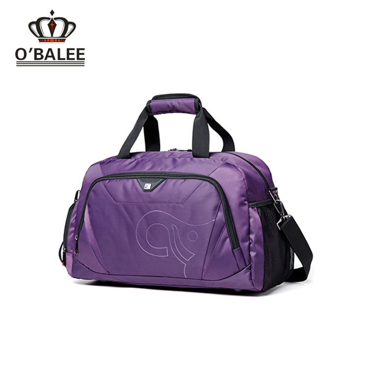 Wholesale causal travel bag with shoulder straps nylon rollup garment