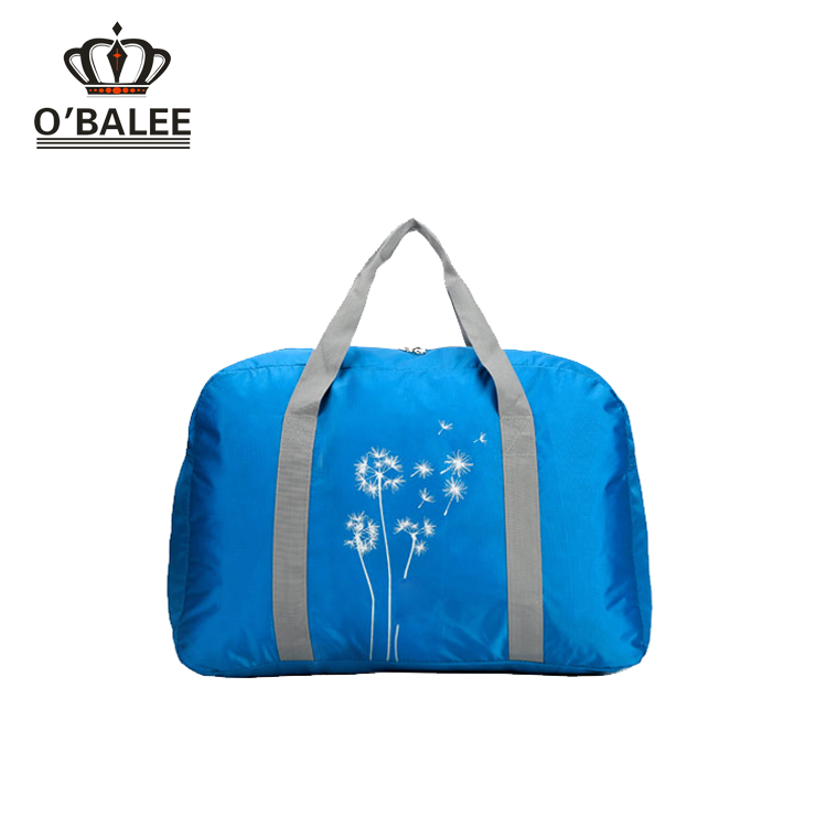 promotion foldable travel bag, duffel round bag
