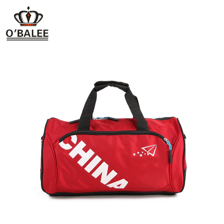 wholesale simple waterproof duffel sports bag with adjusted strap