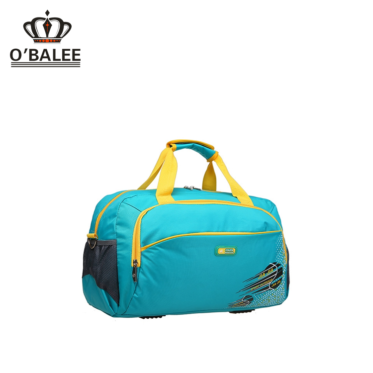 China wholesale high quality leisure 20'' duffel bag with two mesh pocket