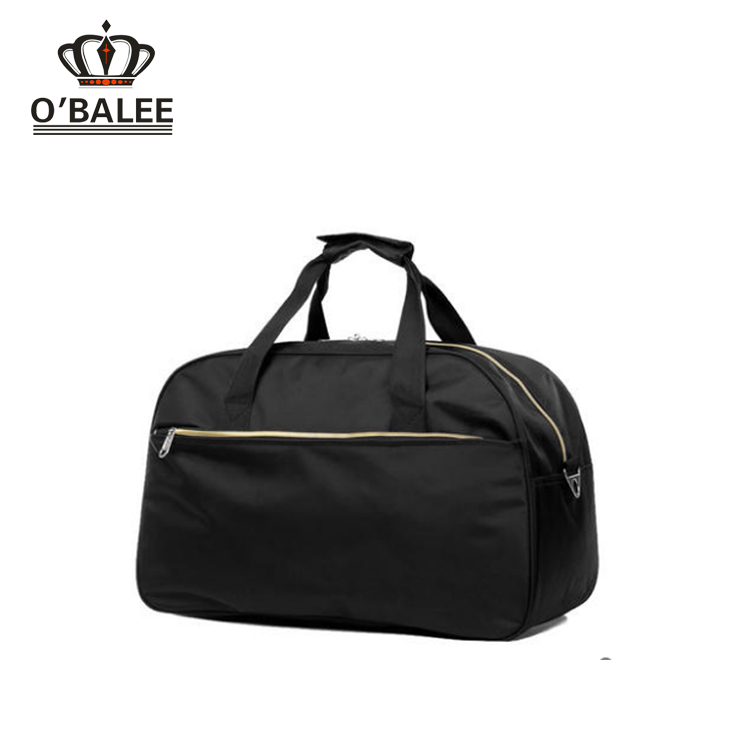 wholesale simple women and men polyester duffel travel bag