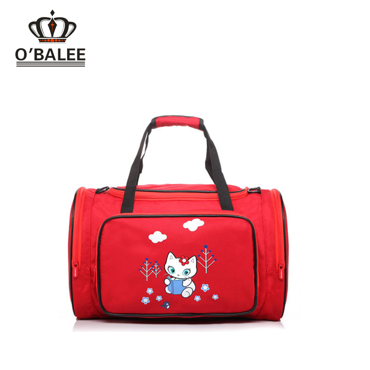 New Women Female Pink Sports Gym Bag