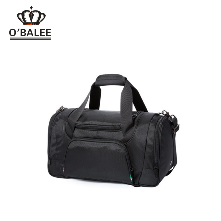 Hot Black Gym Bag Athletic Sport Shoulder Bag for Men