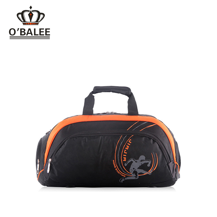 New creative duffel bag with abrasion resistant Hypalon patch over